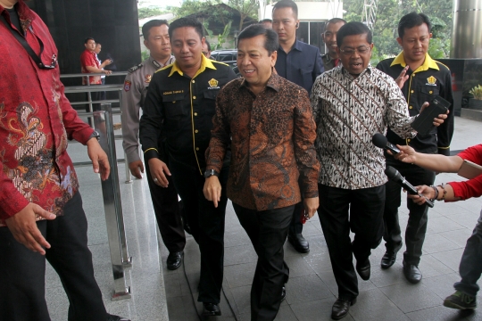 Jumat keramat, KPK periksa Setya Novanto terkait korupsi e-KTP