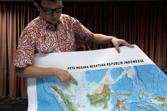 Ini wujud peta baru Indonesia