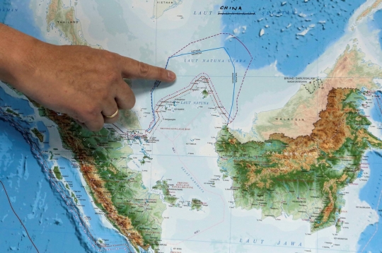 Ini wujud peta baru Indonesia