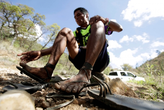 Ekstrem, ultramaraton 100 km di pegunungan Sierra Madre Occidental