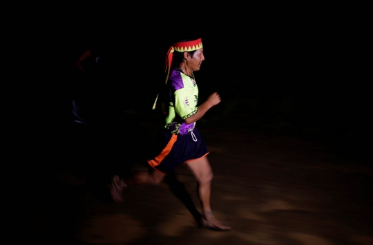 Ekstrem, ultramaraton 100 km di pegunungan Sierra Madre Occidental
