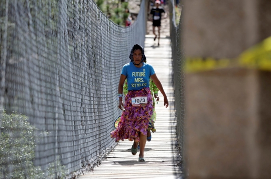 Ekstrem, ultramaraton 100 km di pegunungan Sierra Madre Occidental