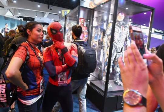 Penggemar superhero ramaikan pameran Comic-Con International 2017