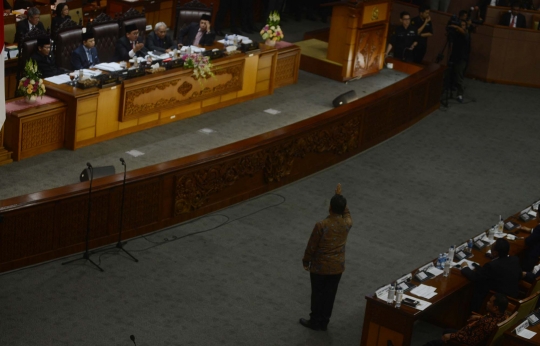 Kegaduhan warnai sidang paripurna RUU Pemilu