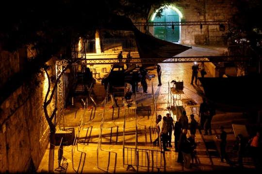 Terdesak, Israel akhirnya copot detektor logam di Masjid Al-Aqsa