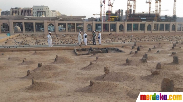 Foto : Berziarah ke Baqi, makam para sahabat nabi merdeka.com