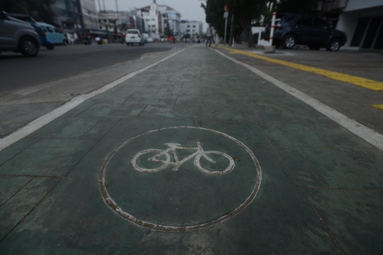 Wajah baru jalur pedestrian di Jatinegara