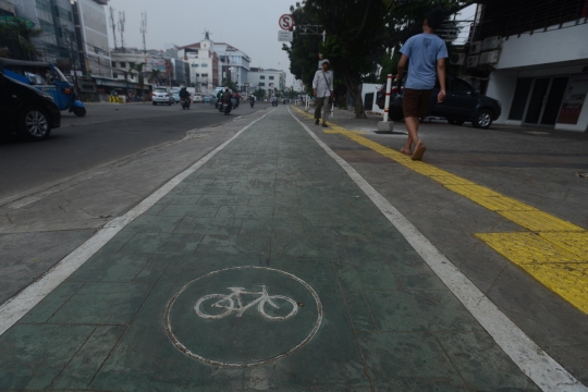 Wajah baru jalur pedestrian di Jatinegara