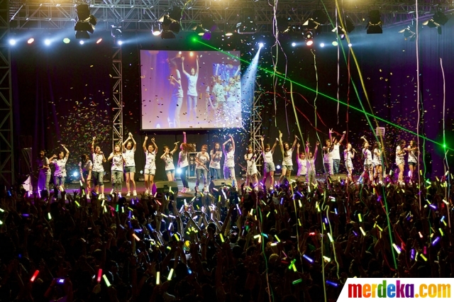 Foto : Melihat keseruan konser tunggal team KIII JKT48 # 