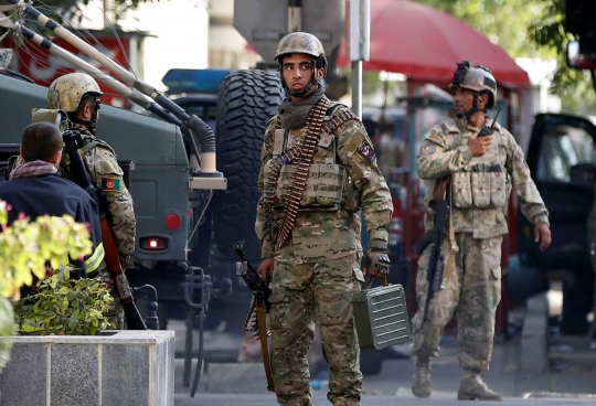 Kedubes Irak di Afghanistan gosong usai serangan bom bunuh diri