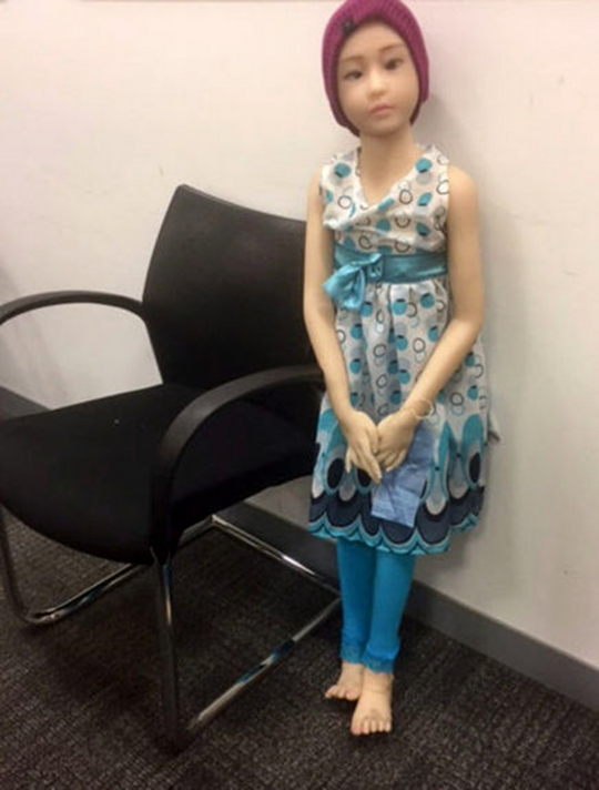 Ini penampakan boneka seks anak koleksi pria Inggris