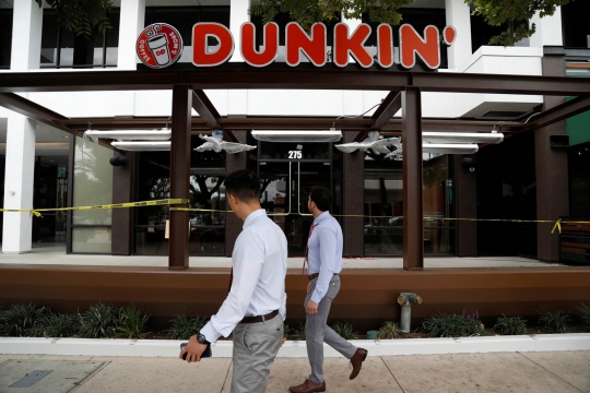 Dunkin' Donuts resmi ganti nama, ini gerai pertamanya