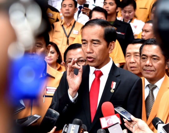 Presiden Jokowi hadiri Rapimnas Hanura di Bali