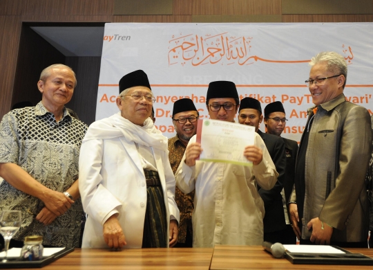PayTren mendapat sertifikat syariah dari MUI
