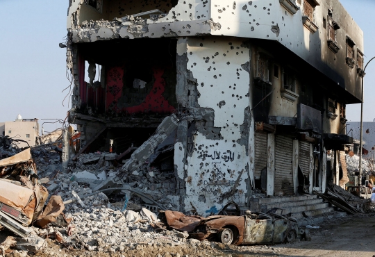 Kehancuran Kota Awamiya usai pasukan Arab Saudi menyerbu kaum Syiah