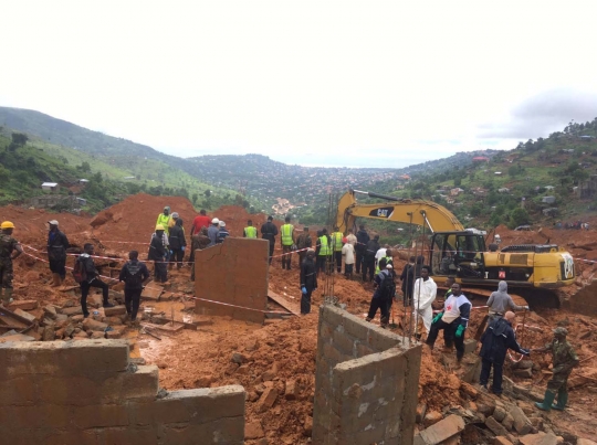 200 Orang tewas tertimbun longsor lumpur di Sierra Leone