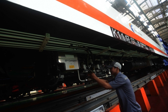 Ini penampakan kereta Bandara Soekarno-Hatta