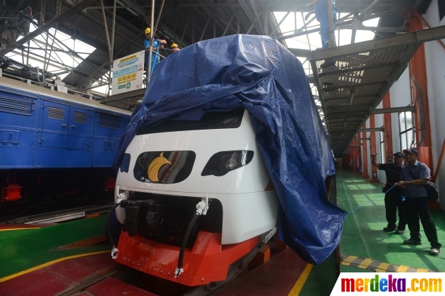 Foto : Ini penampakan kereta Bandara Soekarno-Hatta 