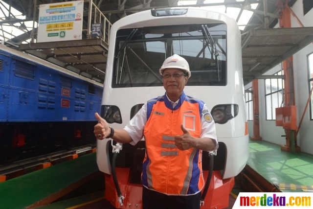 Foto : Ini penampakan kereta Bandara Soekarno-Hatta 