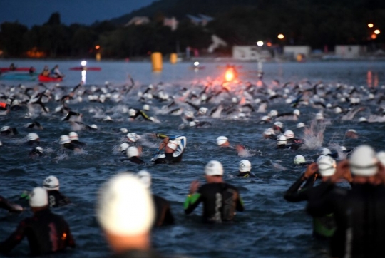 Ironman Triatlon, ajang olahraga melelahkan dan tersulit di Prancis