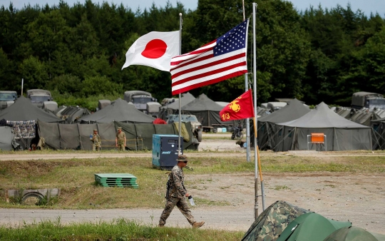 Aksi Jepang-AS gelar latihan gabungan di tengah gertakan Kim Jong-un