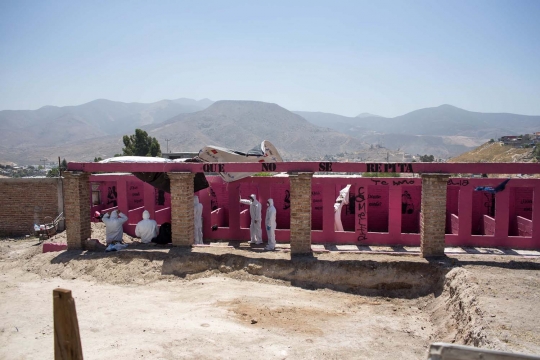 Penemuan kuburan massal korban keganasan kartel narkoba Meksiko