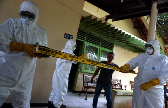 Simulasi penanganan virus flu burung