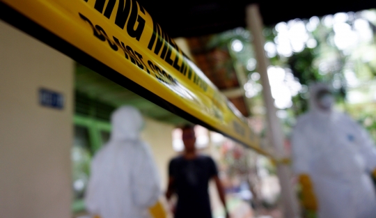 Simulasi penanganan virus flu burung