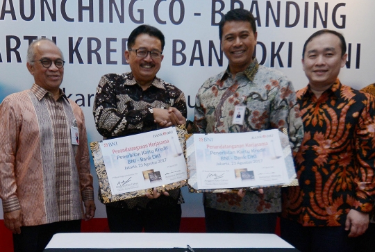 Bank DKI dan BNI luncurkan kartu kredit Co-Branding Golf