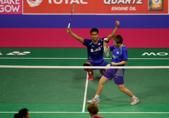 Kalahkan wakil Hong Kong, Tontowi/Liliyana mulus ke final Kejuaraan Dunia