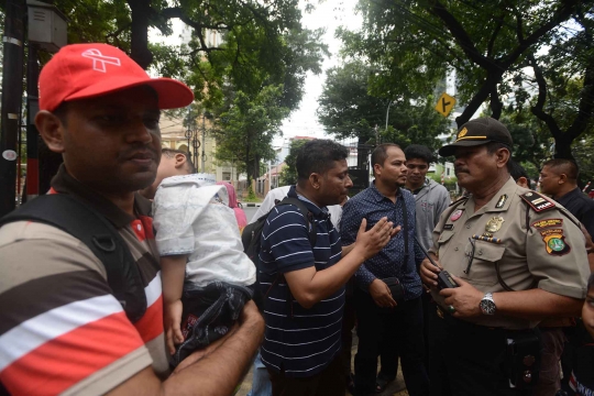 Ke Gedung UNHCR, warga Rohingya se-Jabodetabek minta pasukan PBB dikirim ke Myanmar