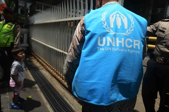 Ke Gedung UNHCR, warga Rohingya se-Jabodetabek minta pasukan PBB dikirim ke Myanmar