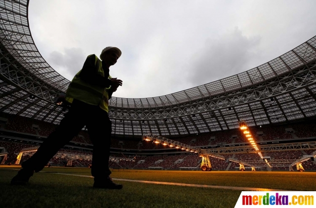 Foto : Melihat kemegahan Stadion Luzhniki di Rusia 