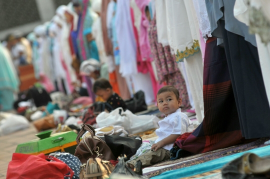 Saat Masjid Istiqlal dipadati ribuan jemaah salat Idul Adha