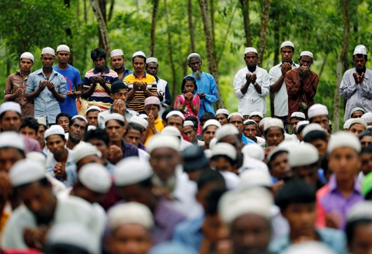 Duka muslim Rohingya rayakan Idul Adha di pengungsian