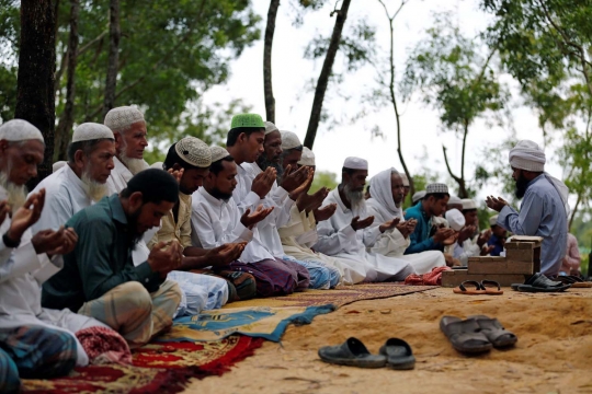 Duka muslim Rohingya rayakan Idul Adha di pengungsian