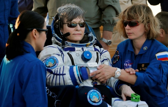 Ini Peggy Whitson, astronaut AS paling lama tinggal di luar angkasa