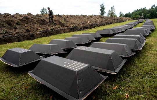 Jerman makamkan kembali kerangka 1.386 tentara korban Perang Dunia II