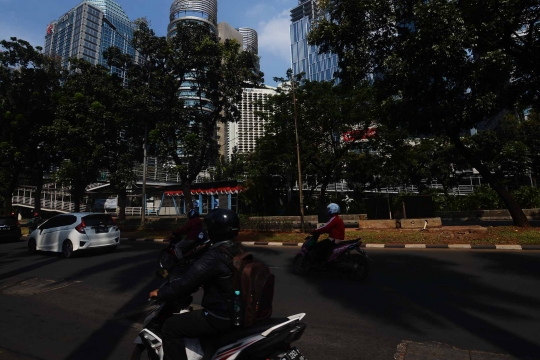 Dishub DKI tunda pembatasan sepeda motor di Jenderal Sudirman