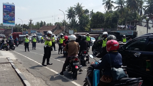 Jelang aksi bela Rohingya, perbatasan Sleman-Magelang dijaga ketat ratusan polisi