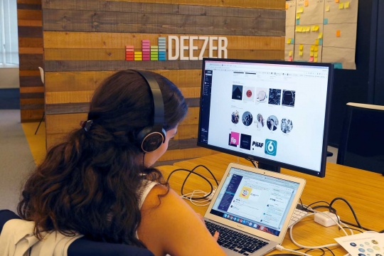 Menengok santainya kantor layanan musik streaming, Deezer di Prancis