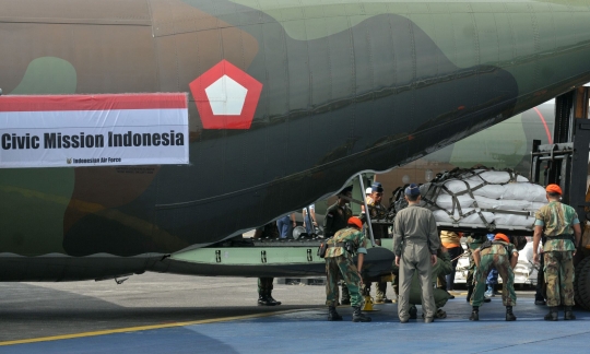 34 Ton bantuan kemanusiaan dari masyarakat Indonesia untuk Rohingya