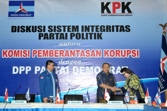Demokrat ajak KPK diskusi 'Sistem Integritas Partai Politik'