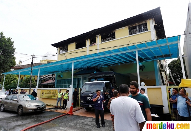 Foto : Ponpes penghafal Alquran di Malaysia terbakar, 23 