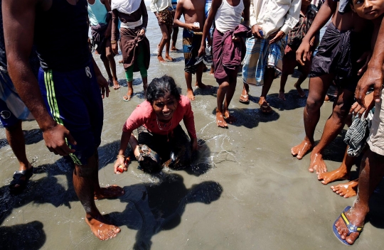 Nasib pilu pengungsi Rohingya kehilangan bayi saat pelarian ke Bangladesh