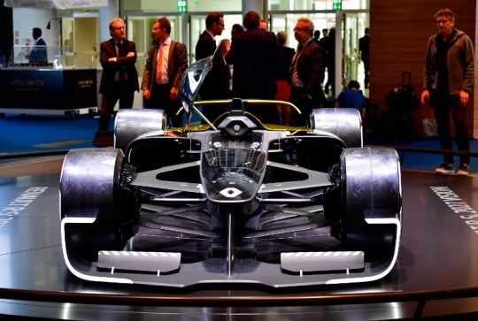 Penampakan Renault RS 2027, jet darat F1 masa depan