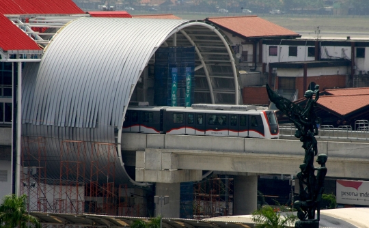 Skytrain di Bandara Soekarno-Hatta resmi beroperasi