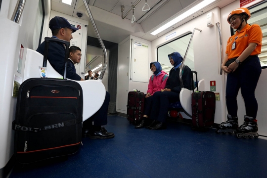 Skytrain di Bandara Soekarno-Hatta resmi beroperasi