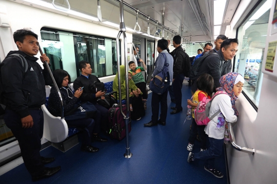 Skytrain di Bandara Soekarno-Hatta resmi beroperasi