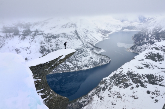 Menyaksikan keindahan 4 musim di Danau Ringedalsvatnet, Norwegia